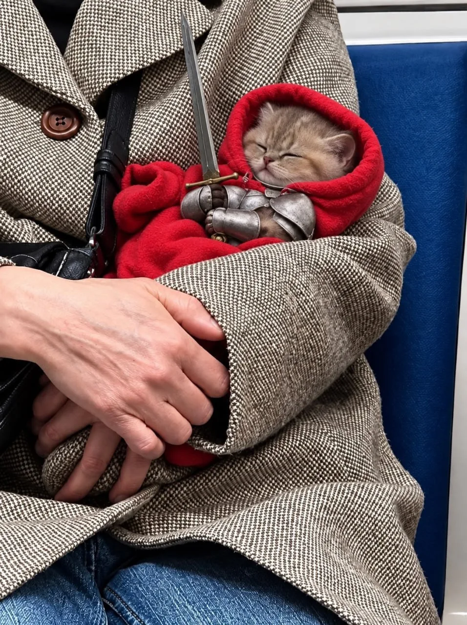 Подвиги подождут. Московский транспорт присмотрит 😴❤️