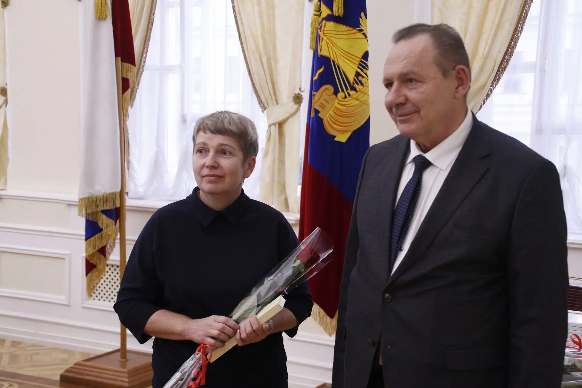 Одна из первых!
На торжественном мероприятии, посвященном 25-летию мировой юстиции Костромской облас