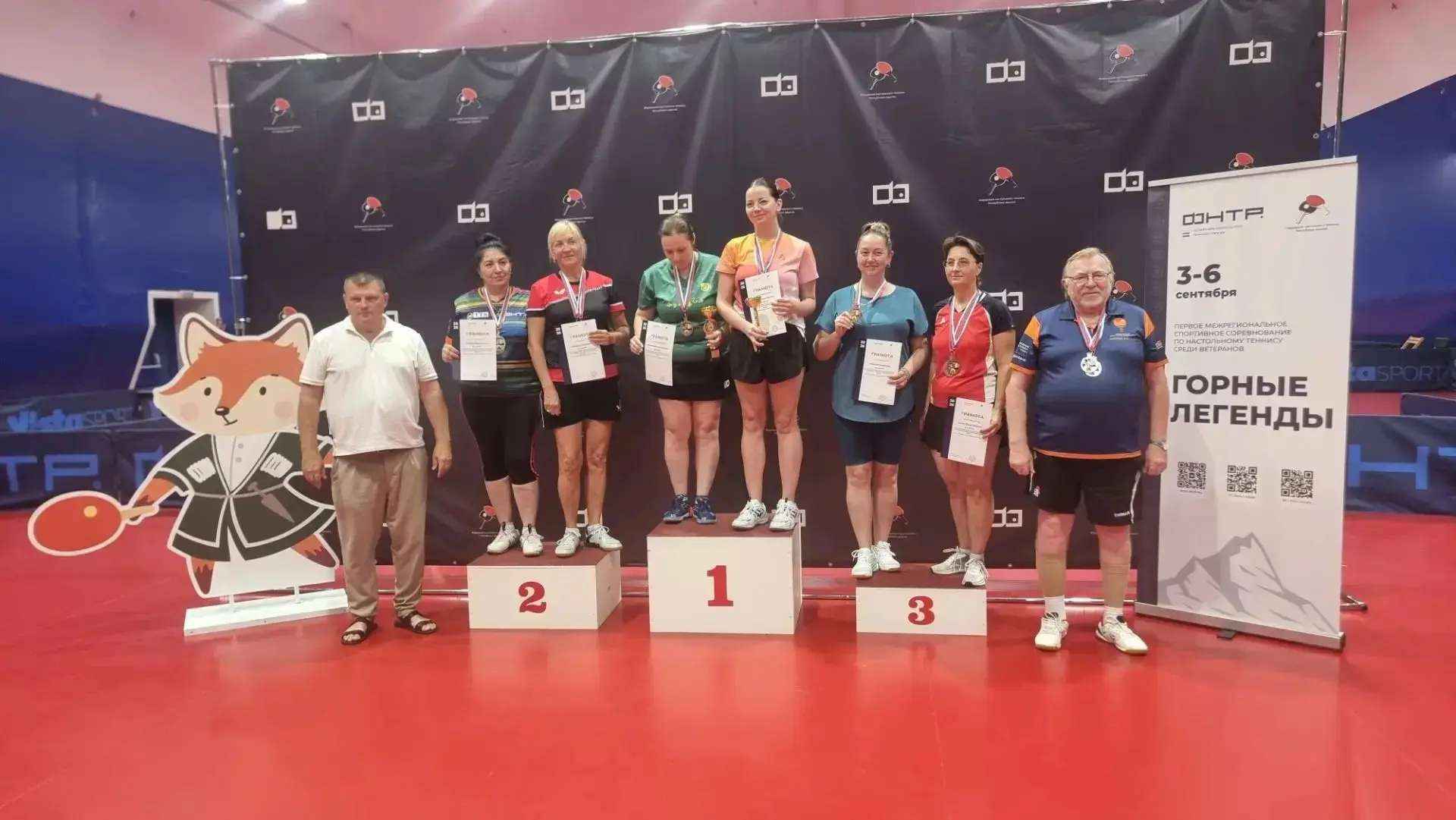 🏓 Золото «Горных легенд»: спортсменка из Калининского района — на вершине!