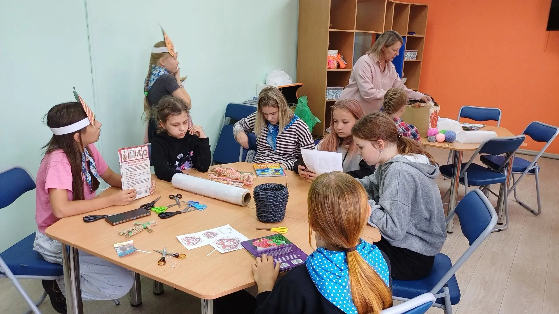 ☂💧☔Сегодня наша творческая смена встретила нас проливным дождем, но разве это может испортить настр