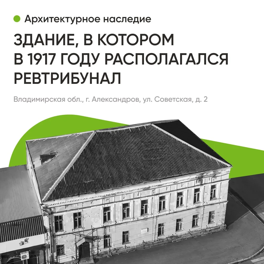 Предлагаем инвесторам здание XIX века во Владимирской области

◾ История объекта:
Классицистическое 