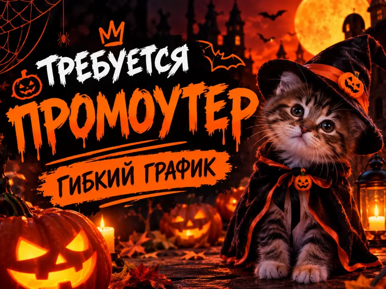 приглашаем на работу ПРОМОУТЕРА