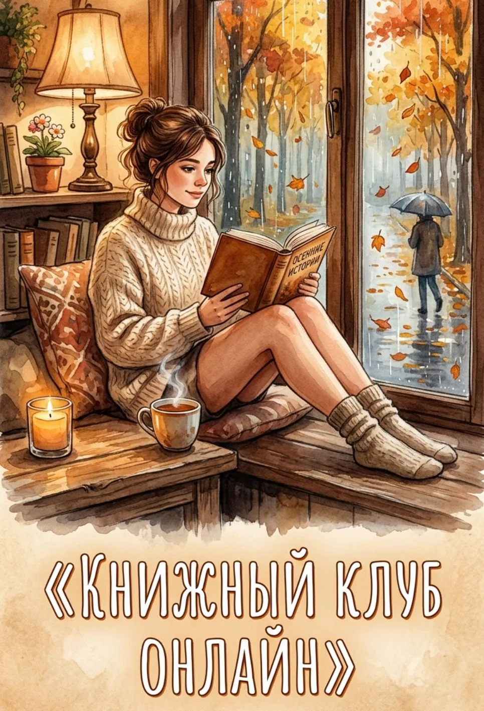 Книжный клуб теперь и онлайн! 🍂📖