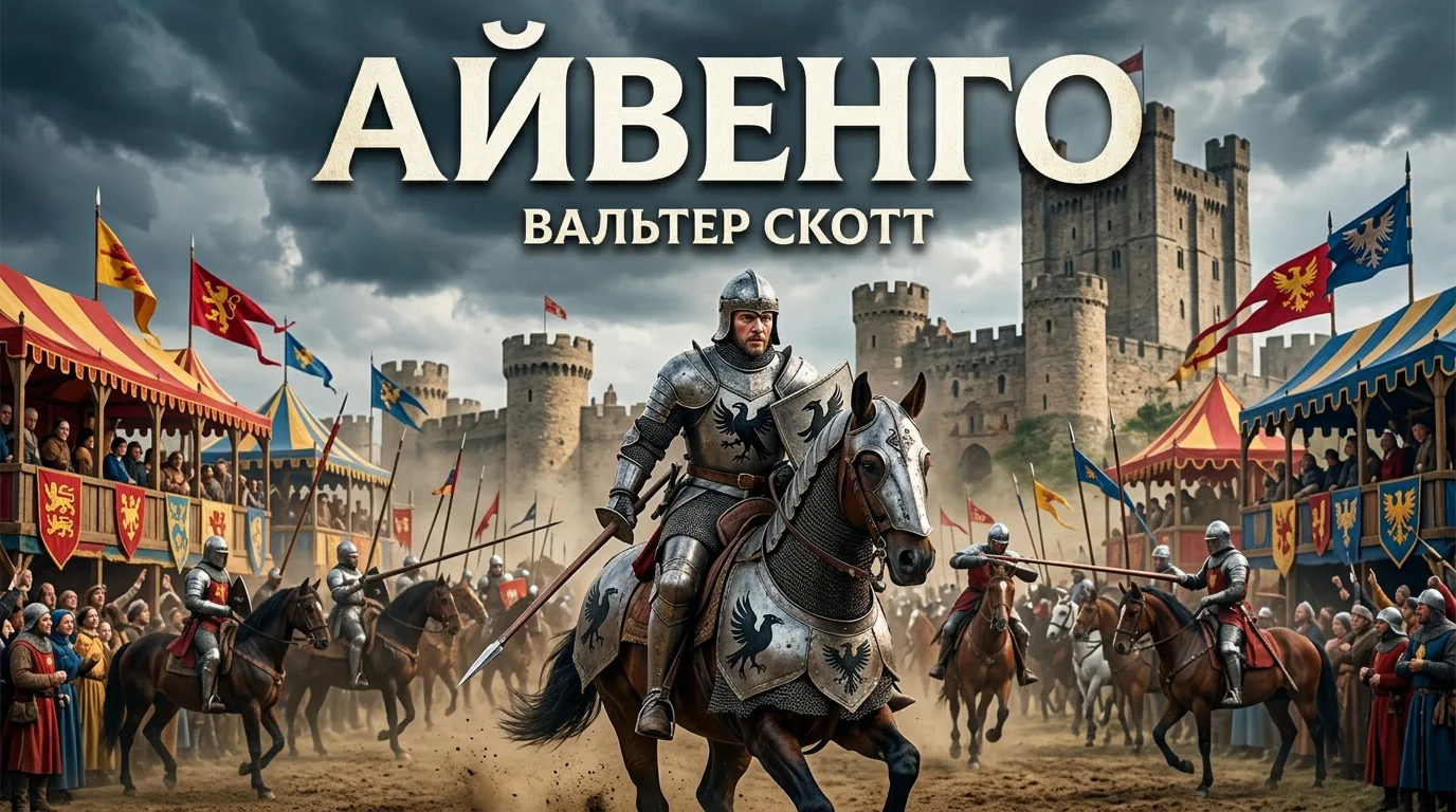 34.	«Айвенго» — Вальтер Скотт