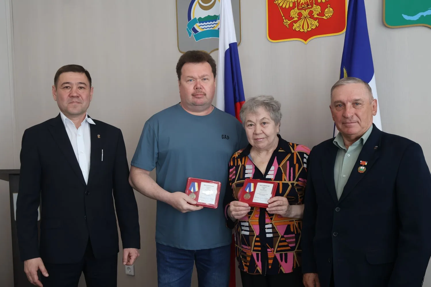 ✨ Сегодня, 14 мая, состоялась торжественная церемония вручения юбилейных медалей.  Председатель Сове