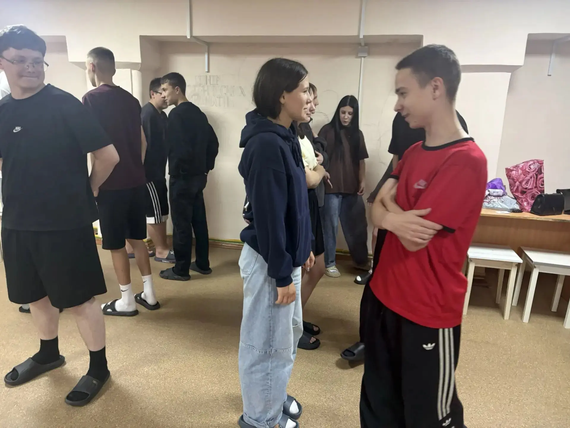 29 сентября в общежитии №2 был проведен интерактивный тренинг на сплочение коллектива!