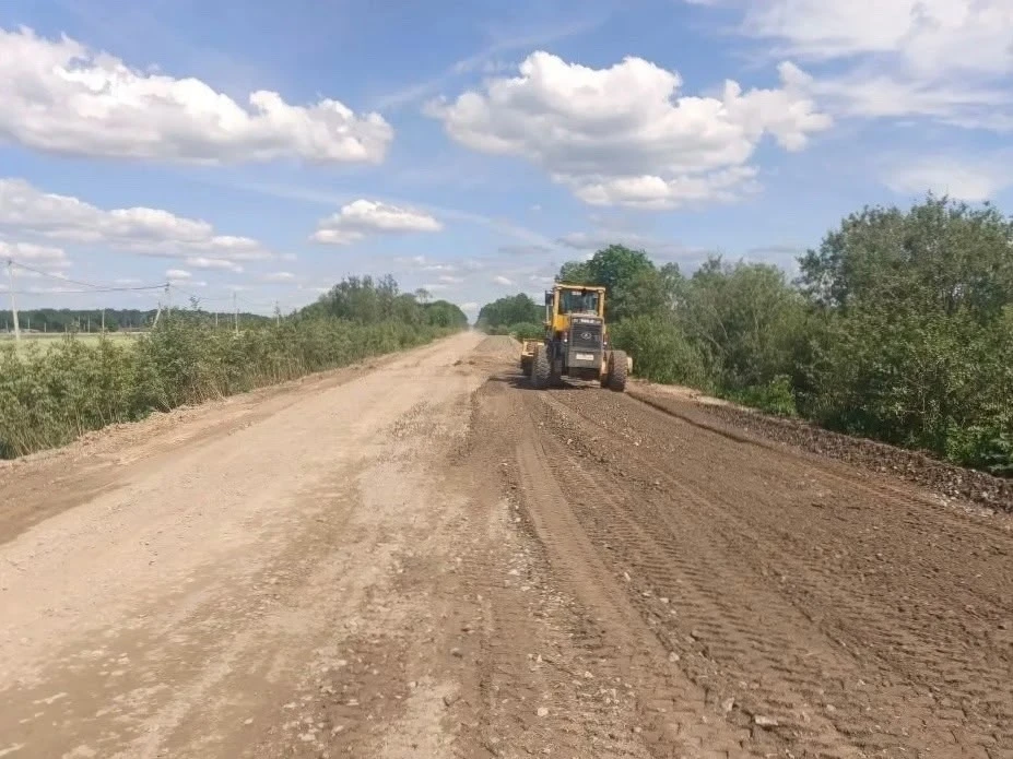Минтранс: 🚧 Продолжается восстановление автодороги Подберезье – Теремец 
 
В Новгородском округе ве