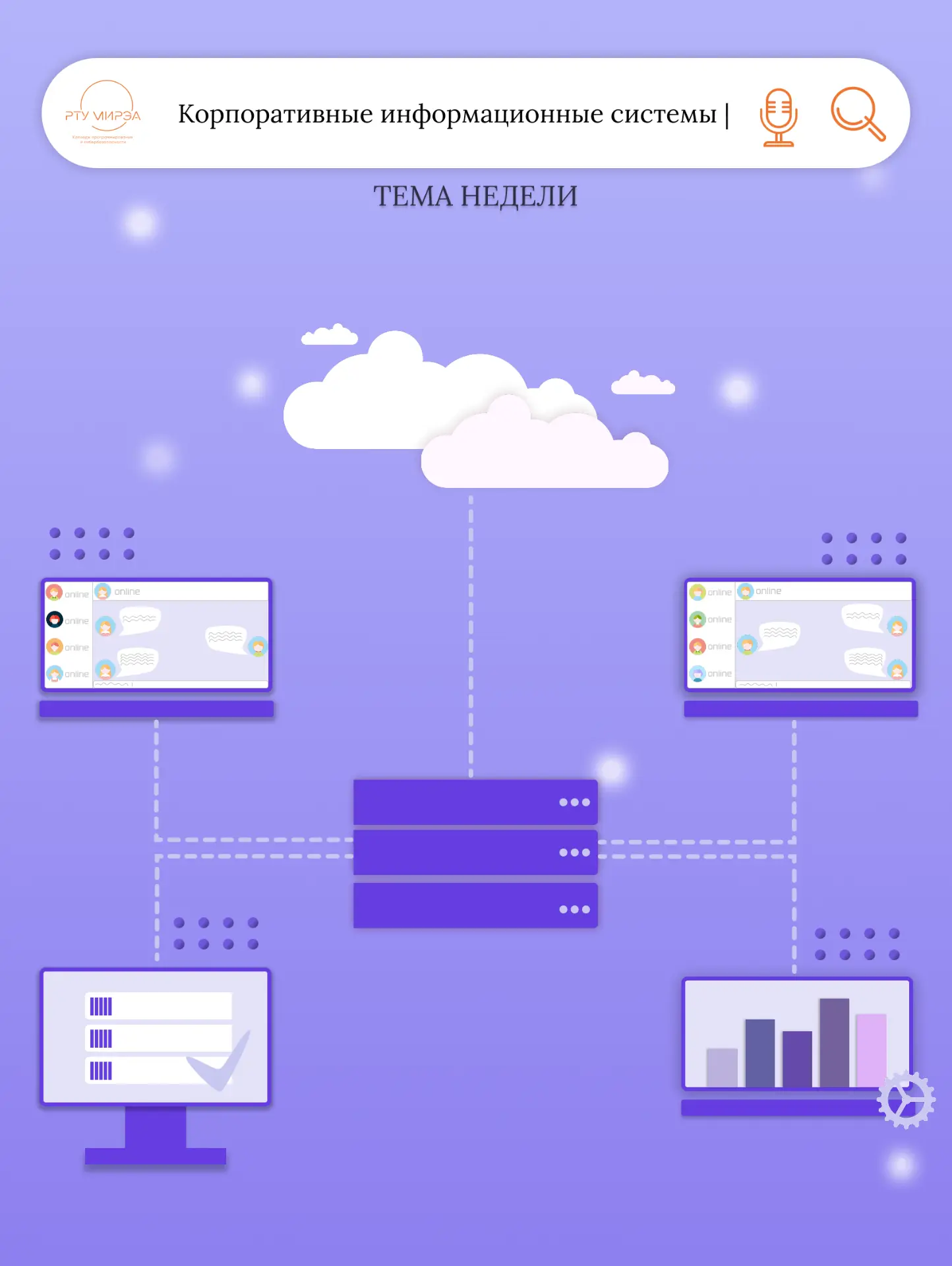ТЕМА НЕДЕЛИ: КОРПОРАТИВНЫЕ ИНФОРМАЦИОННЫЕ СИСТЕМЫ 🏢