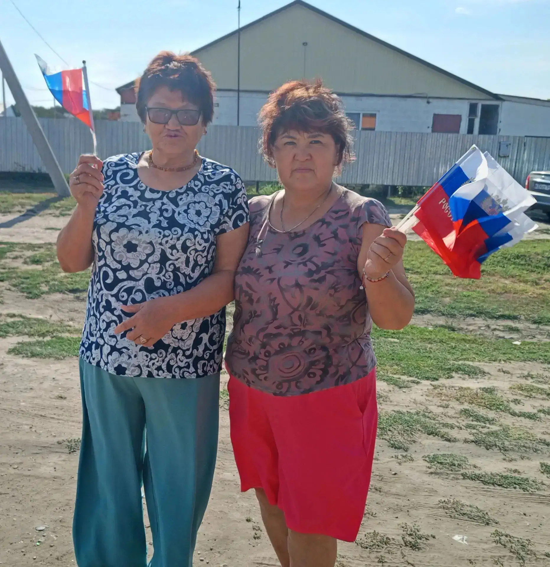 🇷🇺Дом досуга "Прилужненский"принял участие в  патриотической акции, приуроченной ко Д...