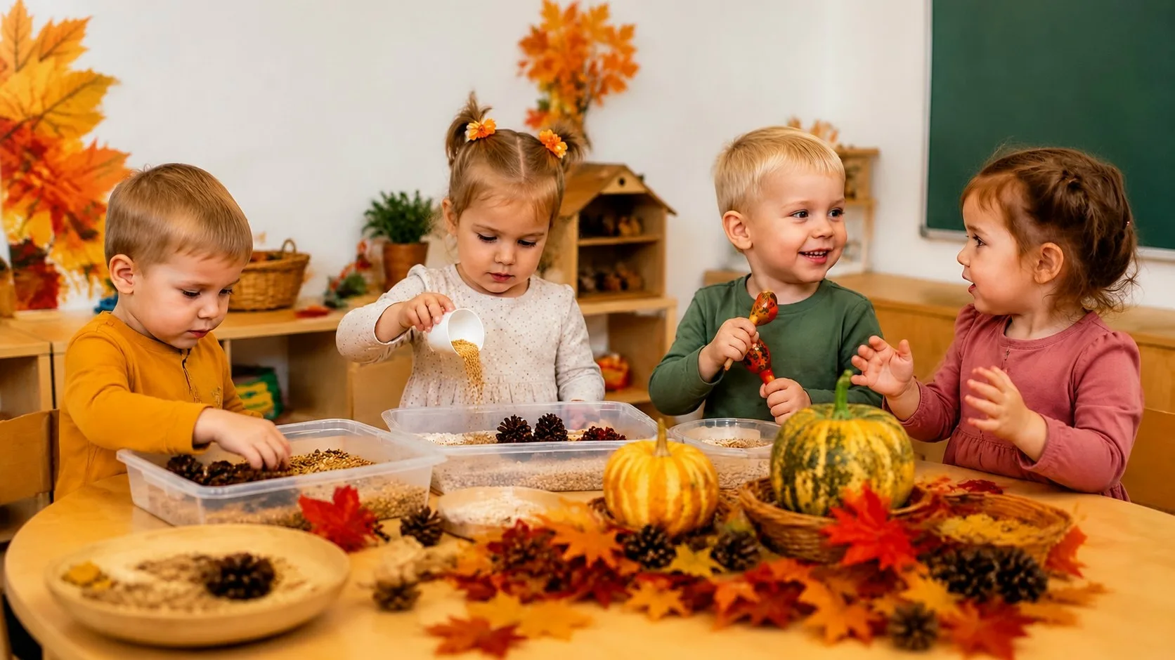 😊Приглашаем малышей 2–3 лет на развивающую программу «Разноцветная осенняя сказка»!