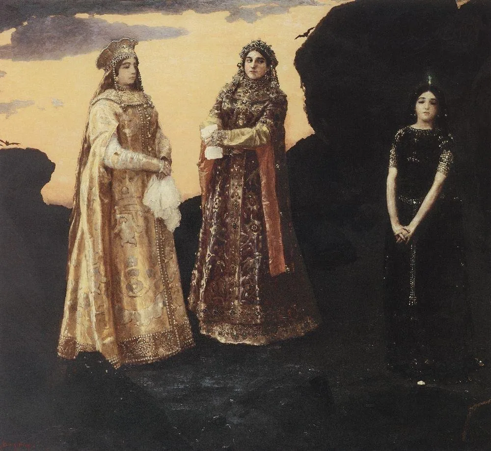 «Три царевны подземного царства»
 
Виктор Михайлович Васнецов, 1881

@mythology