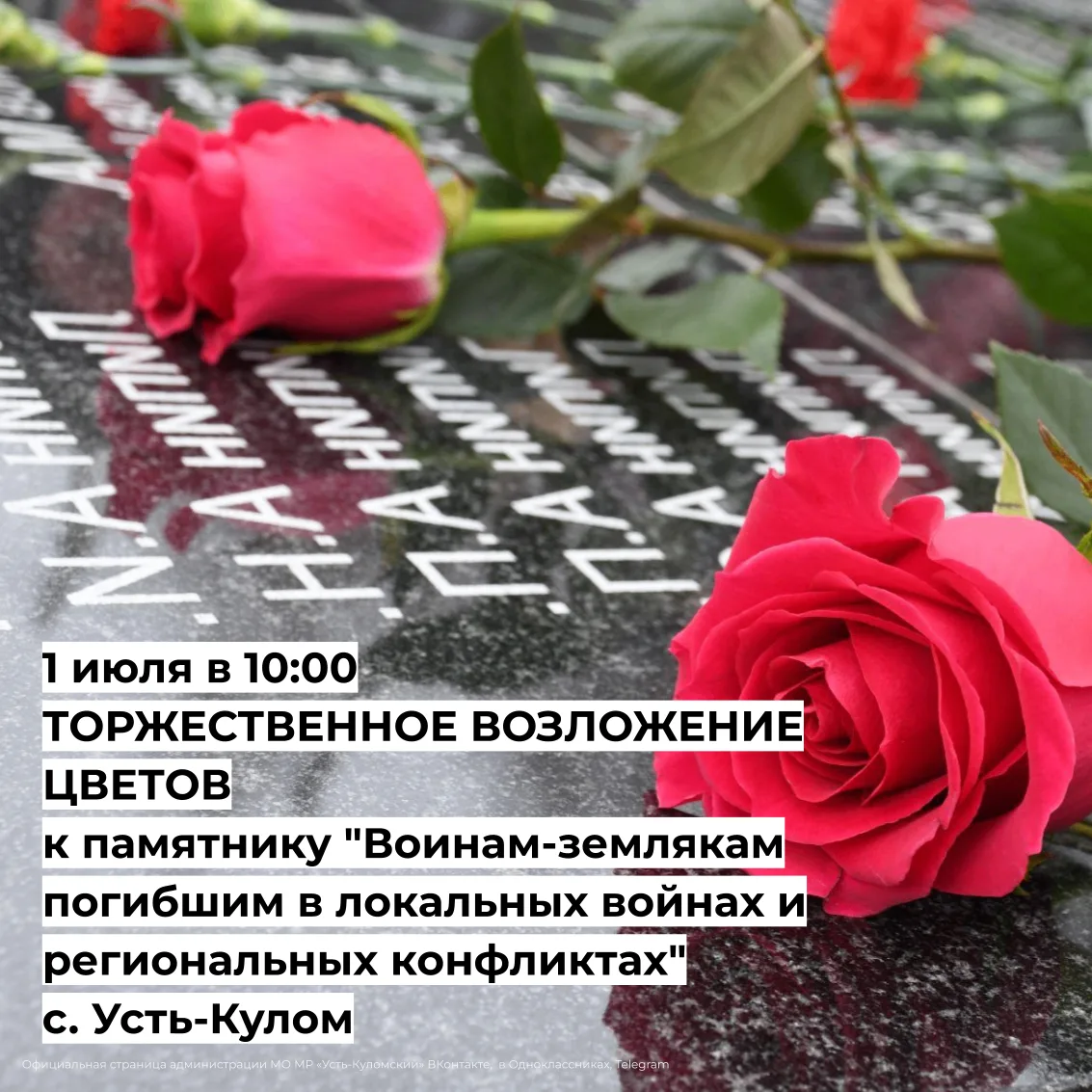1 июля в Республике Коми отмечается памятная дата - День ветерана боевых действий