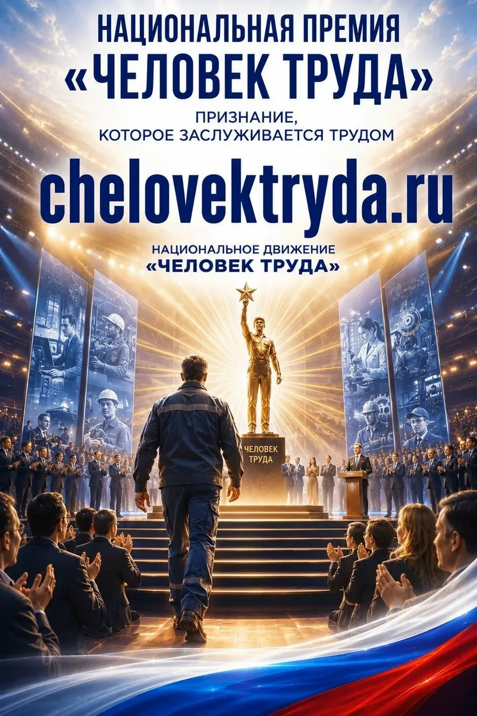 🏆 Успейте подать заявку на Национальную премию «Человек труда»