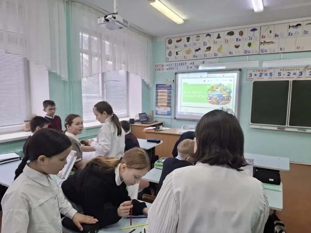 🌿В рамках недели экологии ребята из 4Г класса (Нурисламова Н.А.) с большим энтузиазмом создавали пла