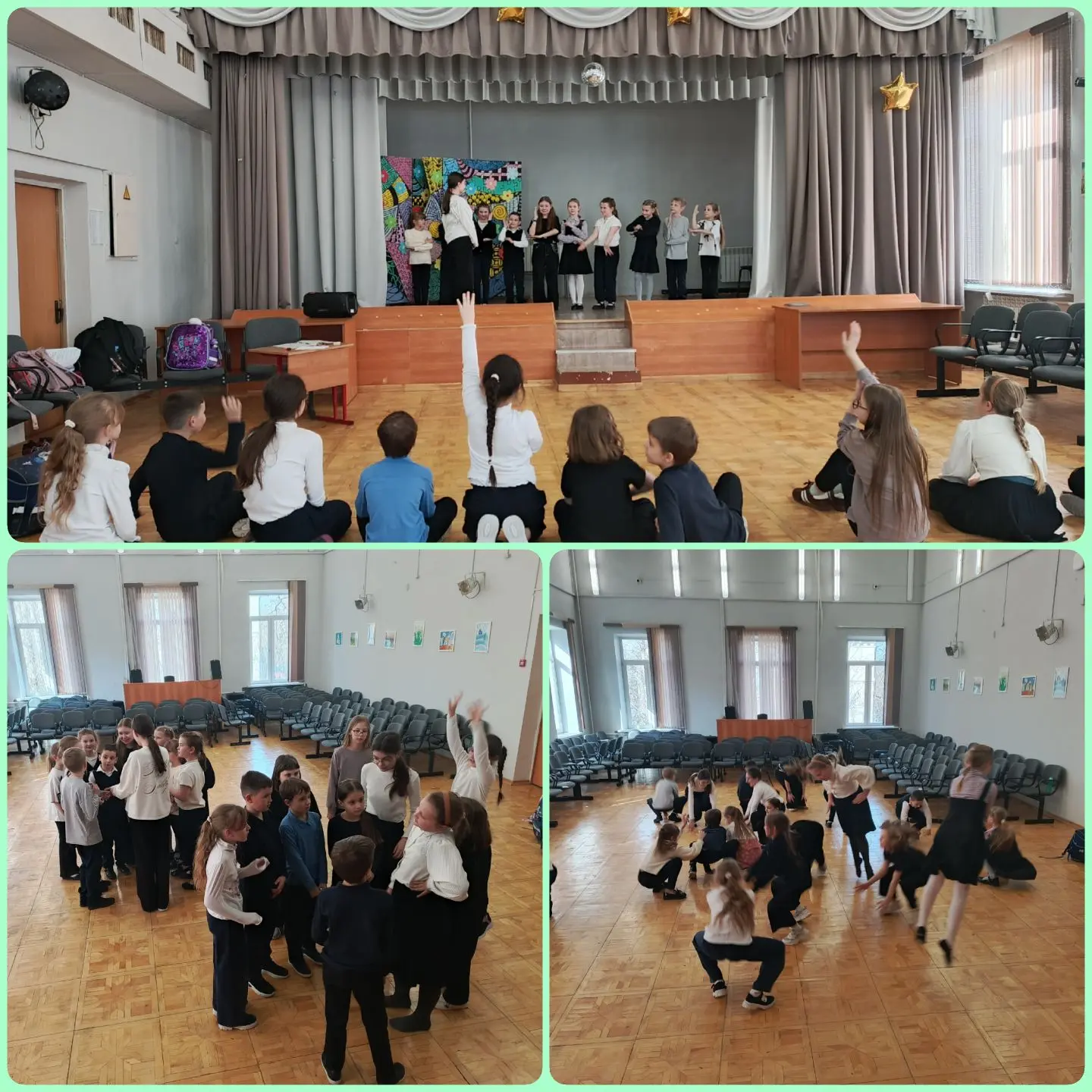 Школьный театр 🎭   🥳 27 марта отмечается Всемирный день театра.   🏛 В честь этого праздника в школьн
