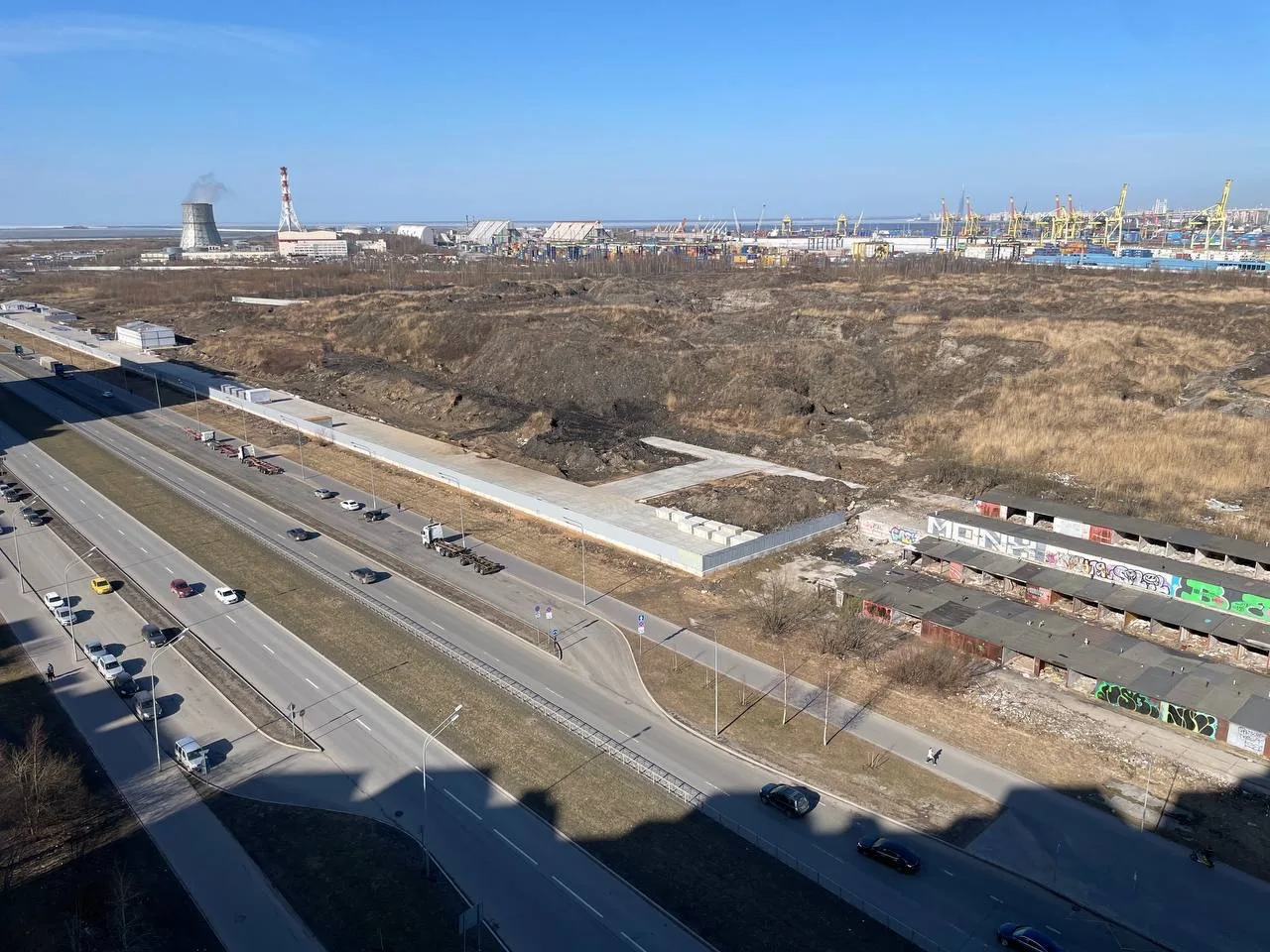 👷🏻‍♂️ На строительной площадке электродепо «Красносельское» (ТЧ-8), которое будет обслуживать новую 