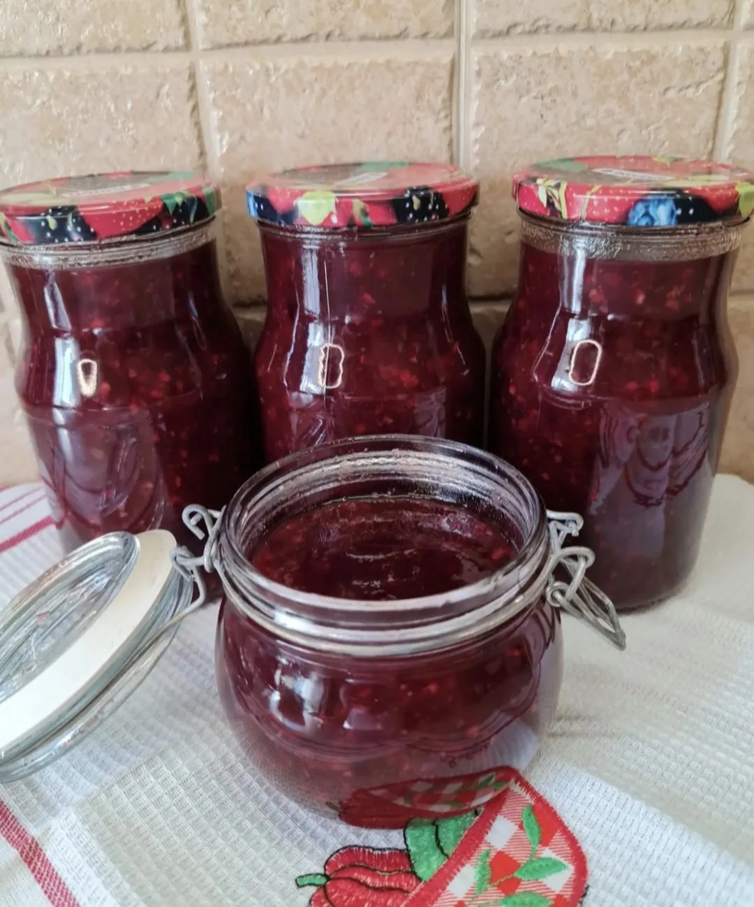 #СЛИВОВОЕ ВАРЕНЬЕ С АПЕЛЬСИНОМ И ЯБЛОКАМИ.
