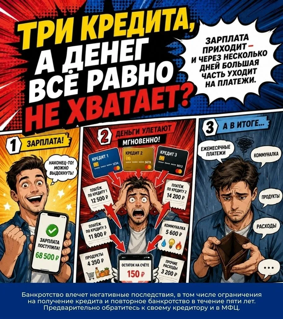 Вы платите кредит и сами увеличиваете свой долг!
