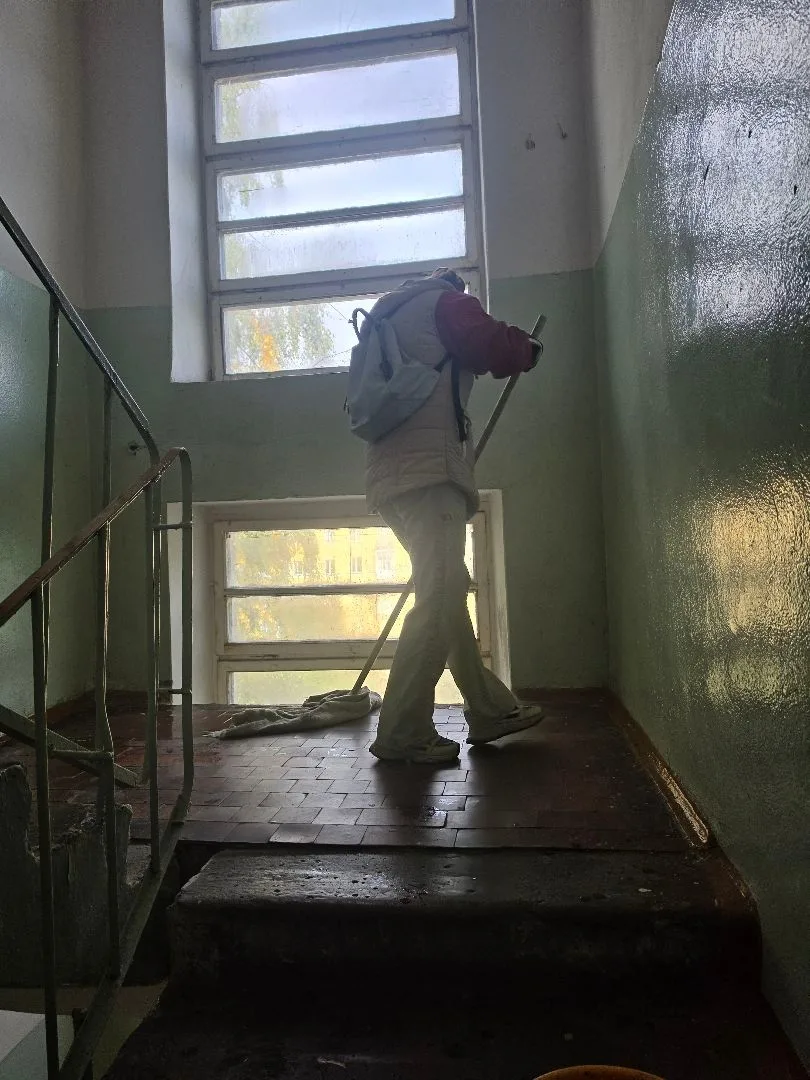 🧼 Влажная уборка подъездов: моем, чистим, дезинфицируем
