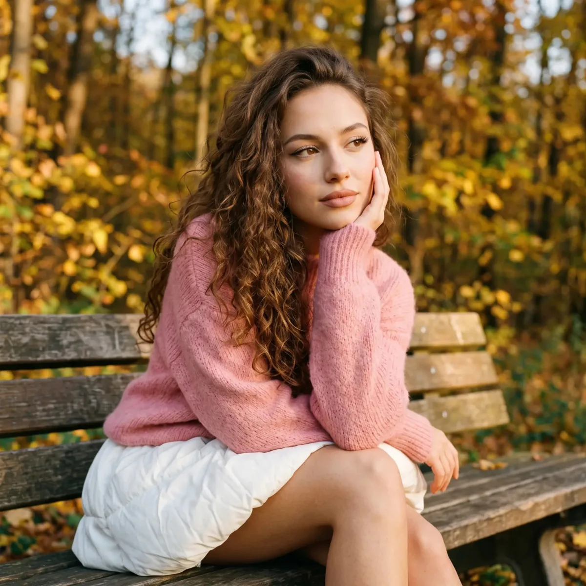Использовать лицо девушки с загруженного фото. Не менять черты лица, пропорции, натурал...