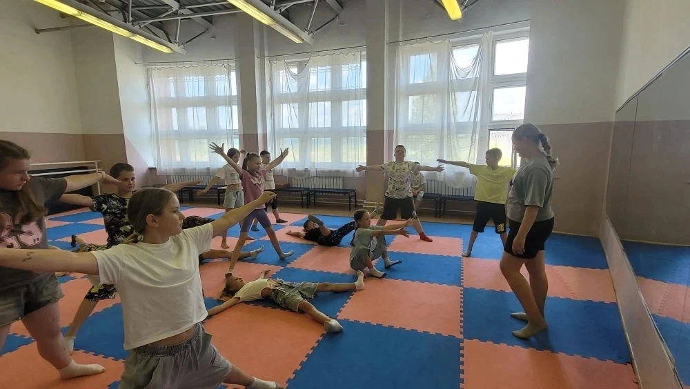 ‎🏫 Пришкольный лагерь "Радуга" 🌈День 7⃣
‎
‎- Дети с утра зарядились энергией и с энтузиазмом погру
