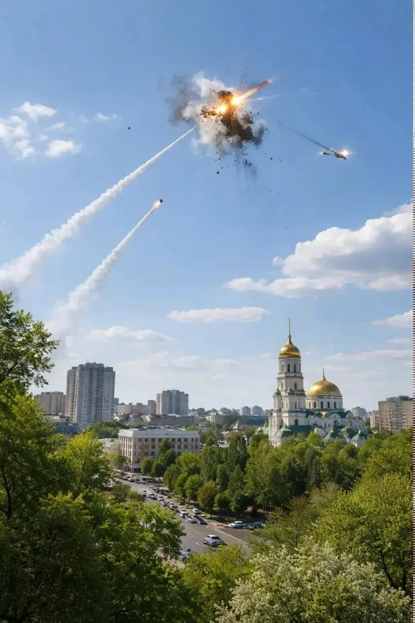 ⚡️ Над Липецком этой ночью сбили БПЛА: красный уровень опасности действовал более 7 часов  В период 