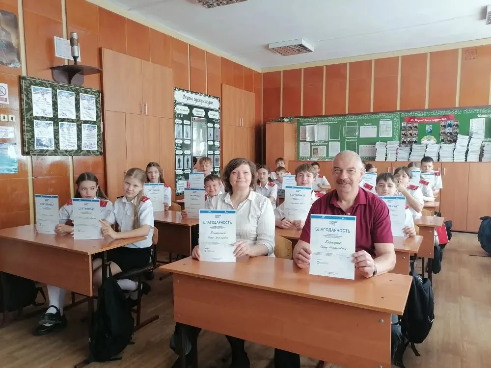 Учебный год для учащихся 6 «А» кадетского класса завершился на торжественной и позитивн...