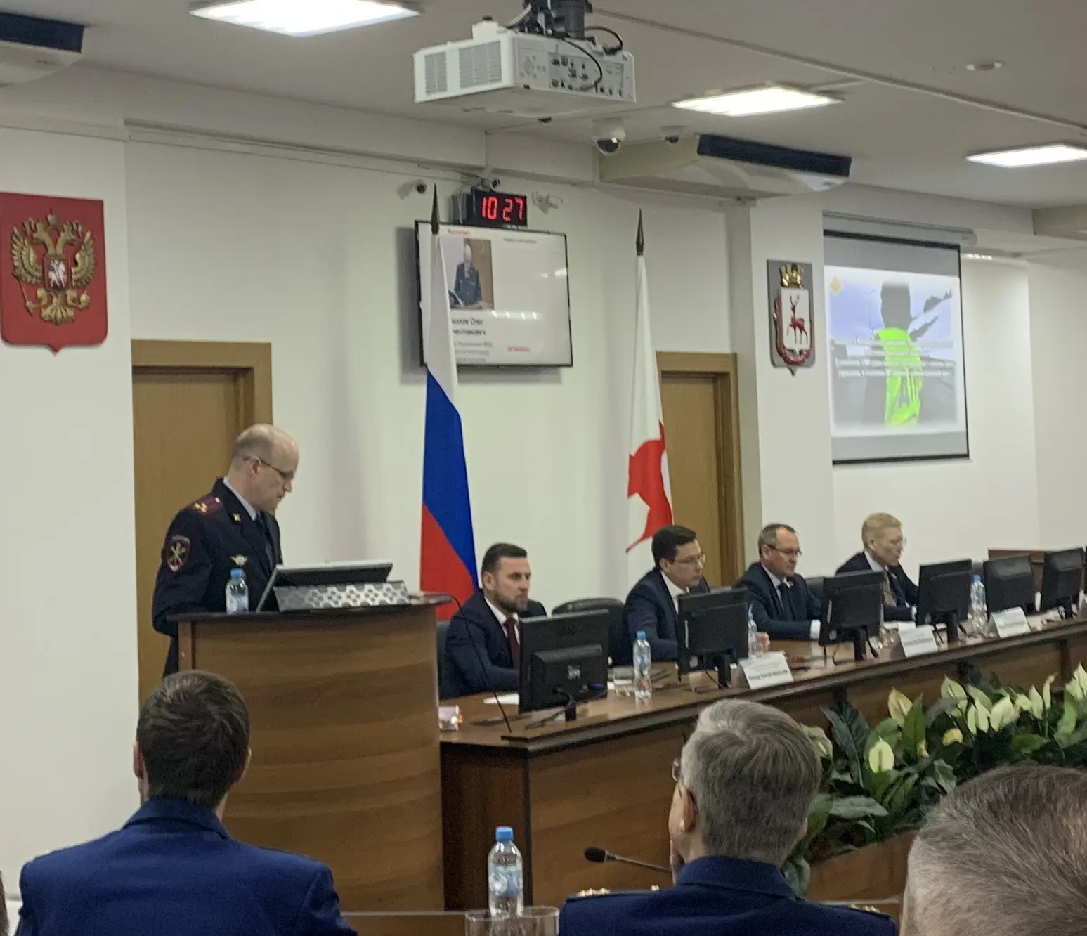 Началось февральское заседание городской Думы Нижнего Новгорода.