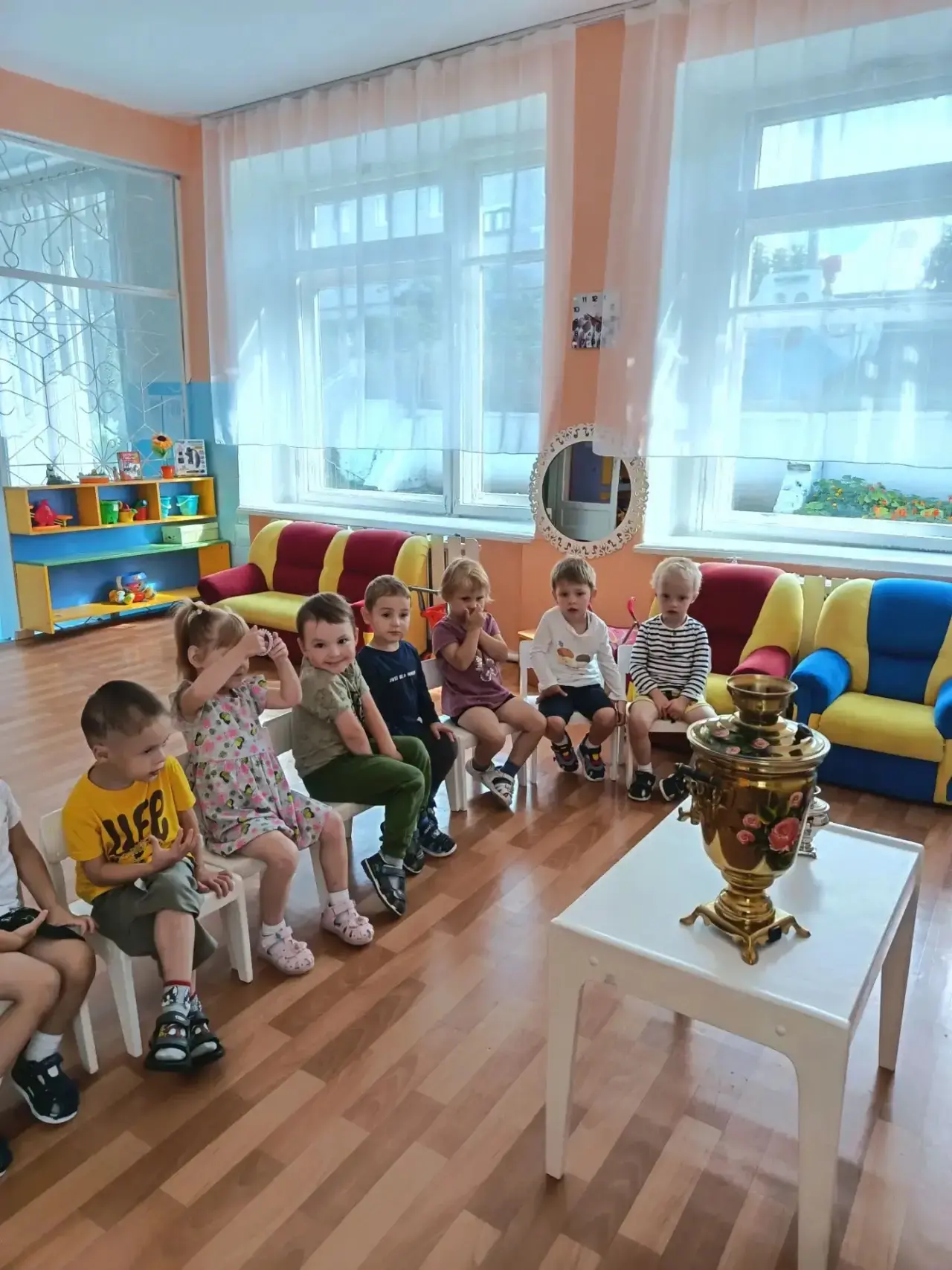17 августа — «День самовара» в младшей группе «Почемучки»