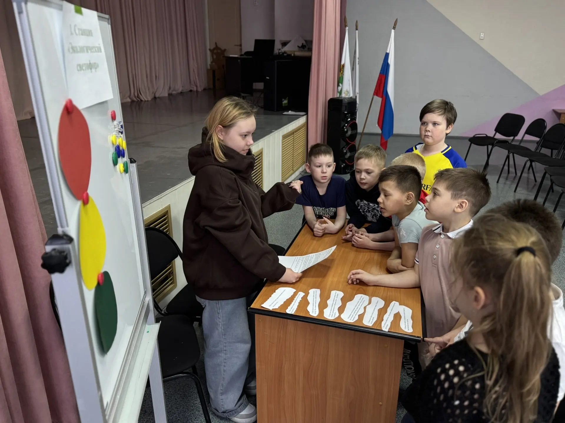 🌿 Весна — время добрых дел! В гимназии продолжается лагерная смена «Орлята-экологи» 🌍  За четыре дня