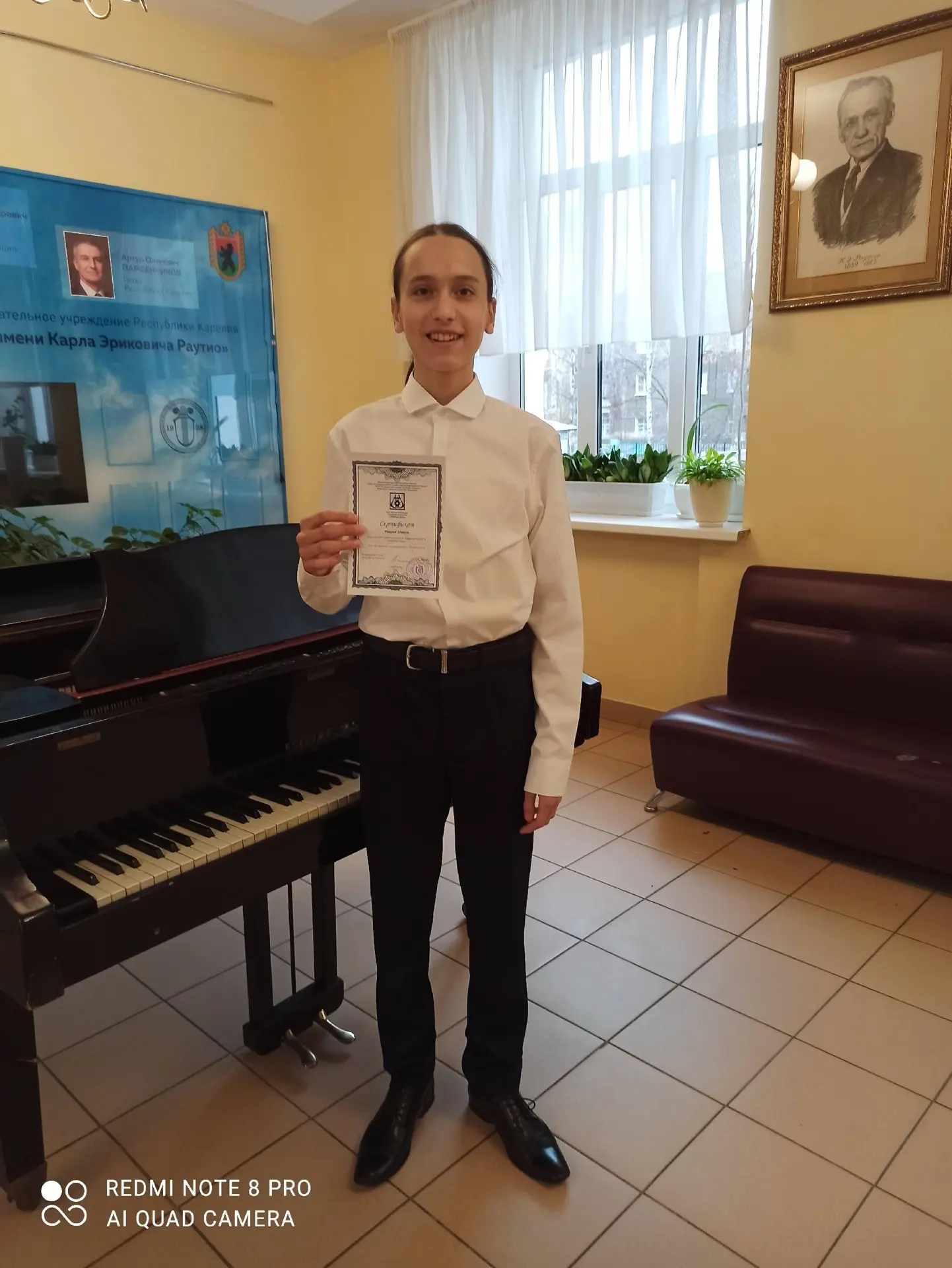Поздравляем выпускника Детской хоровой школы!🎊
