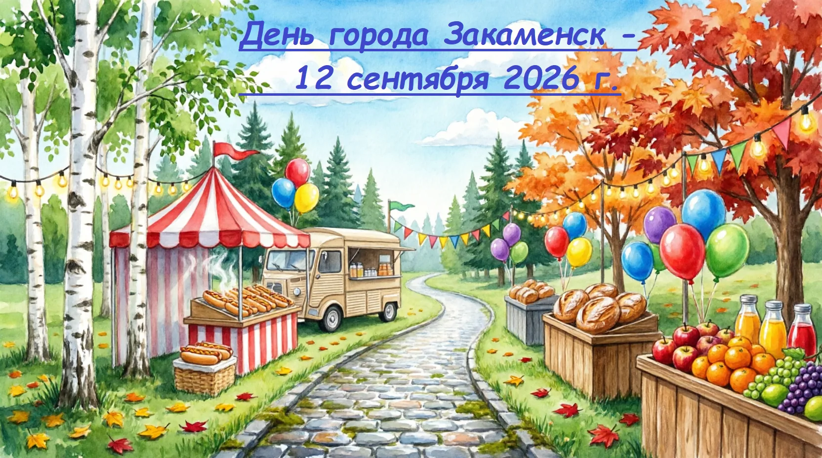 🎉 ВНИМАНИЕ! ОТКРЫТ ПРИЁМ ЗАЯВОК НА ДЕНЬ ГОРОДА ЗАКАМЕНСК!