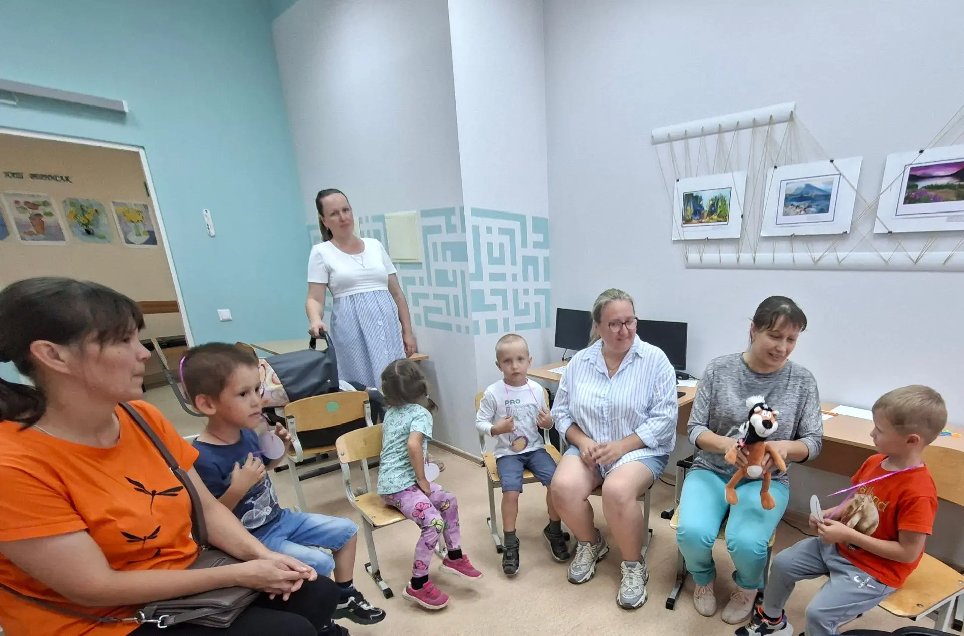 В центре дополнительного образования прошёл "Нейропсихологический практикум для детей 5...
