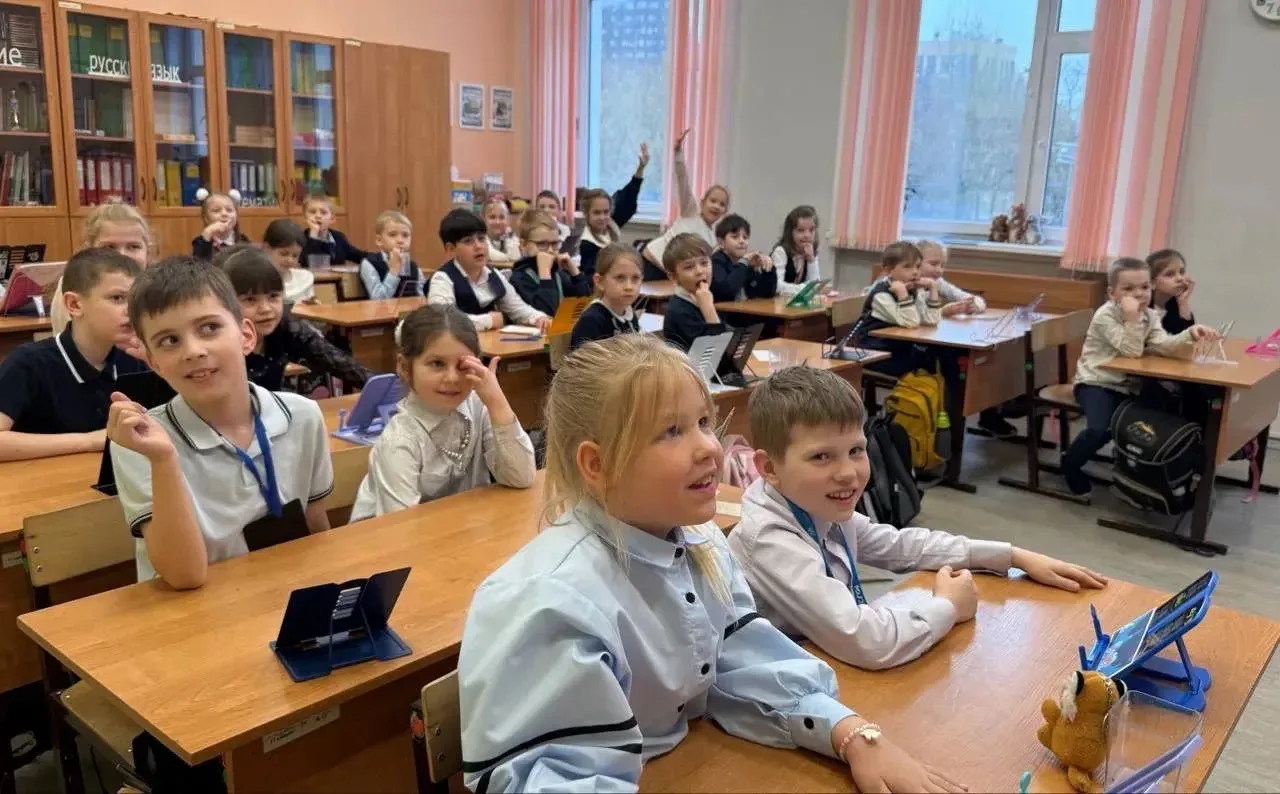 Ученики 1 «К» класса получили яркие впечатления от посещения интерактивной программы «Музей в чемода