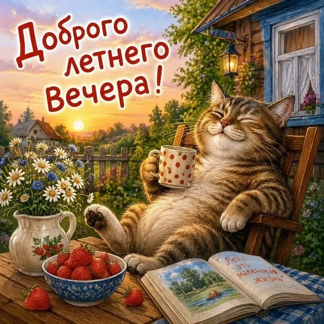 Вечернее тепло растворяет в себе все острые углы прошедшего дня.