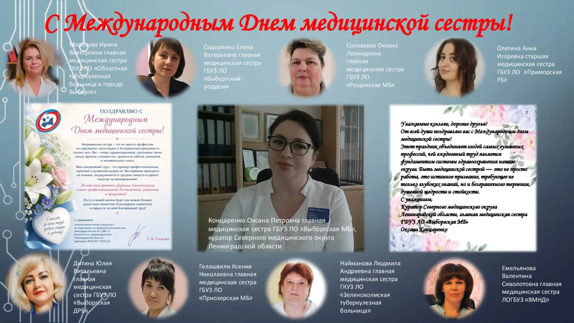 💐 С Международным днем медицинской сестры!