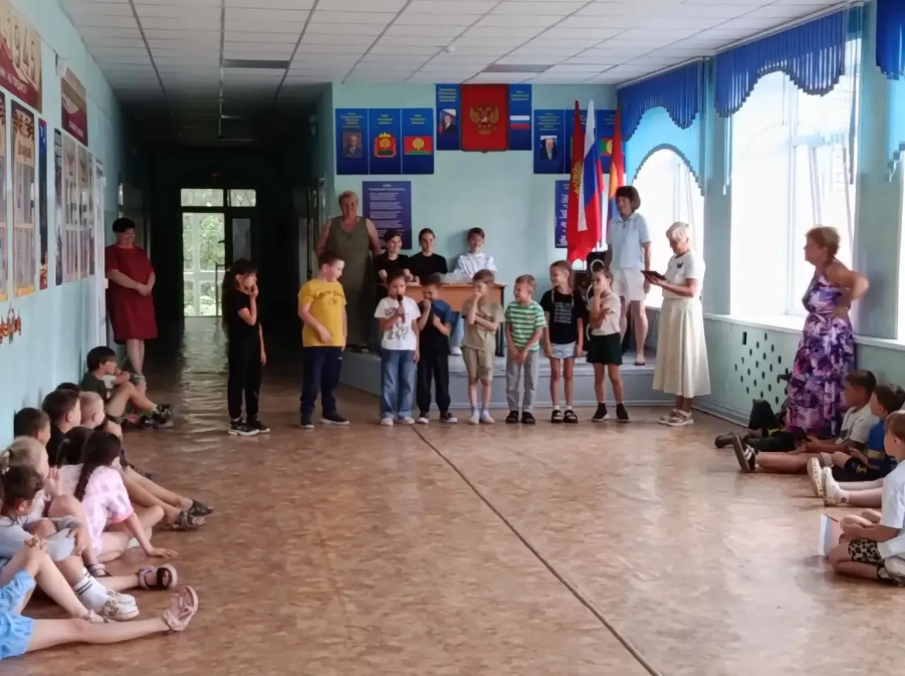 День волонтера в пришкольном лагере «Ромашка»