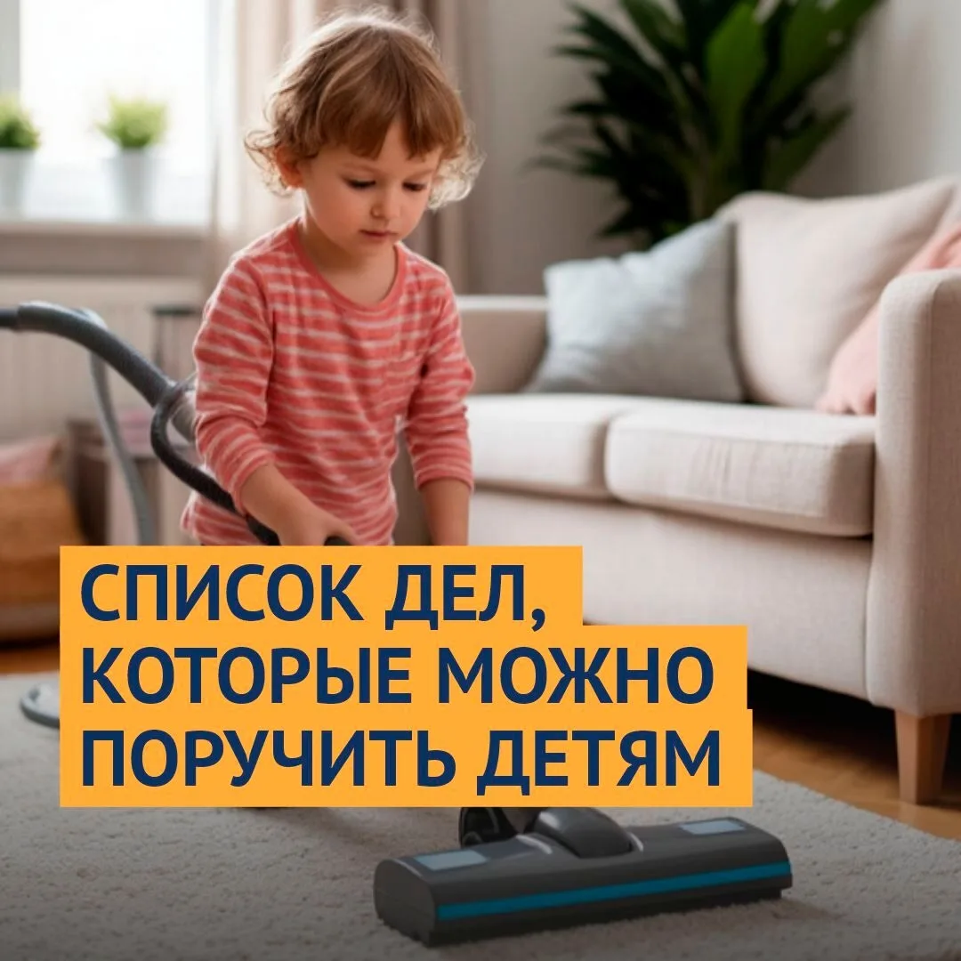 📝 Что можно поручить детям?