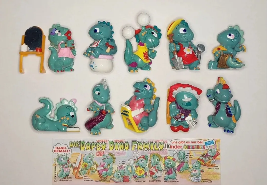 Серия «Динозавры семейные» (в оригинале — «Die Dapsy Dino Family») была выпущена в шоко...