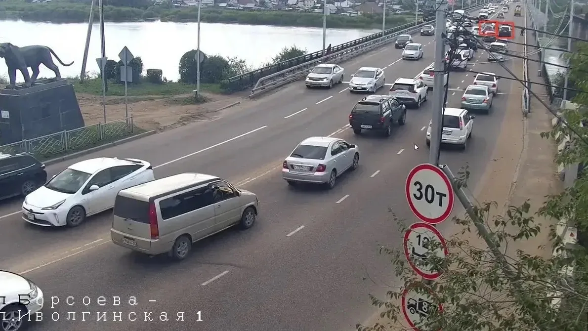 🚗 ДТП на Селенгинском мосту в Улан-Удэ