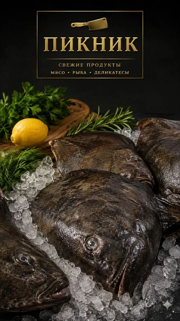 🐟 Головы палтуса 🐟