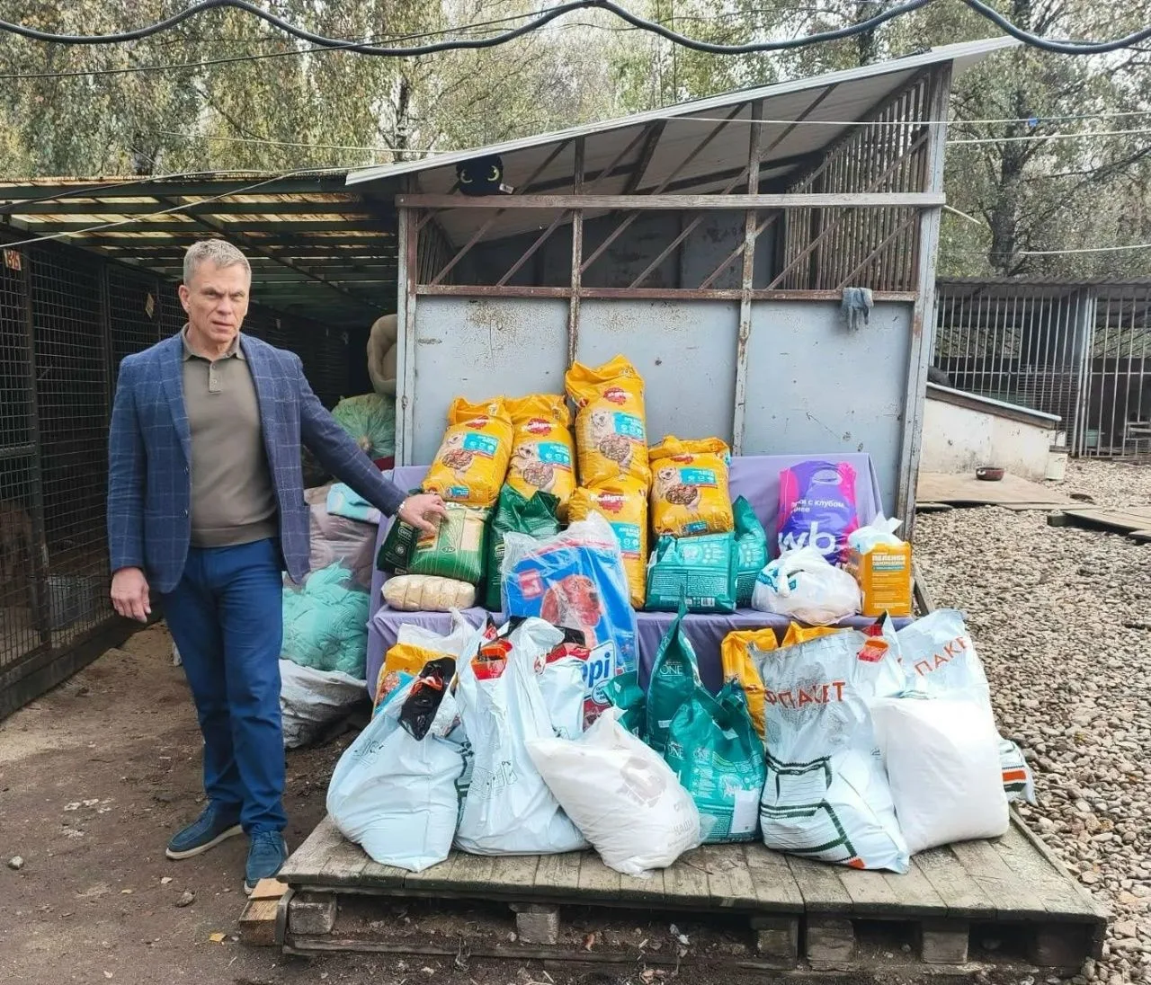 Приют «Майский день» сердечно благодарит депутата городской думы Анциферова Михаила Ива...