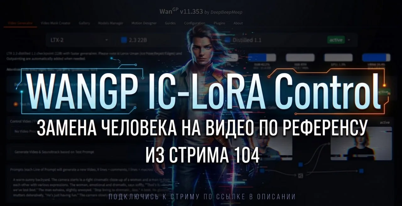 🛠 WanGP Ic Lora Control