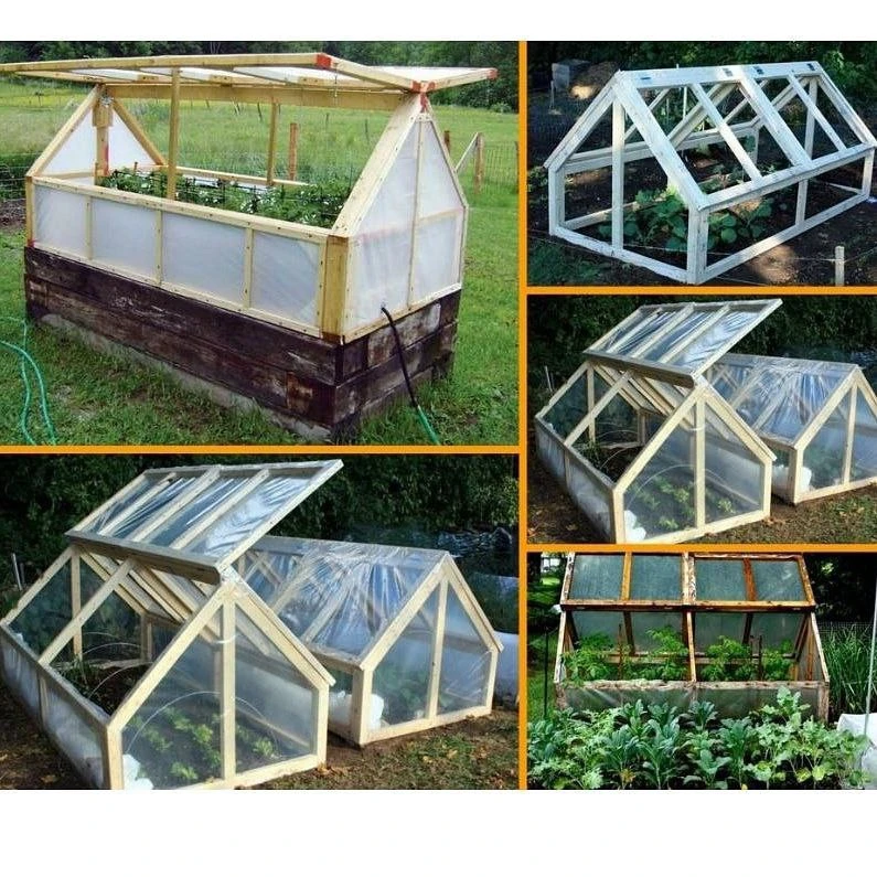 Идеи для дачного 🏡участка по оформлению парников🥕