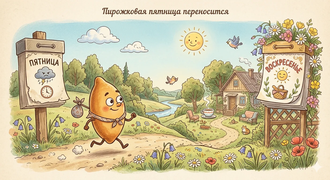 Завтра испеку новый!