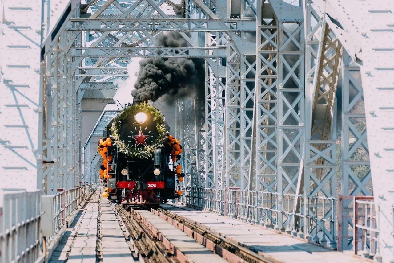 🚂«Поезд победы» прибудет в Приамурье 29 апреля. Полное расписание мероприятий на станц...