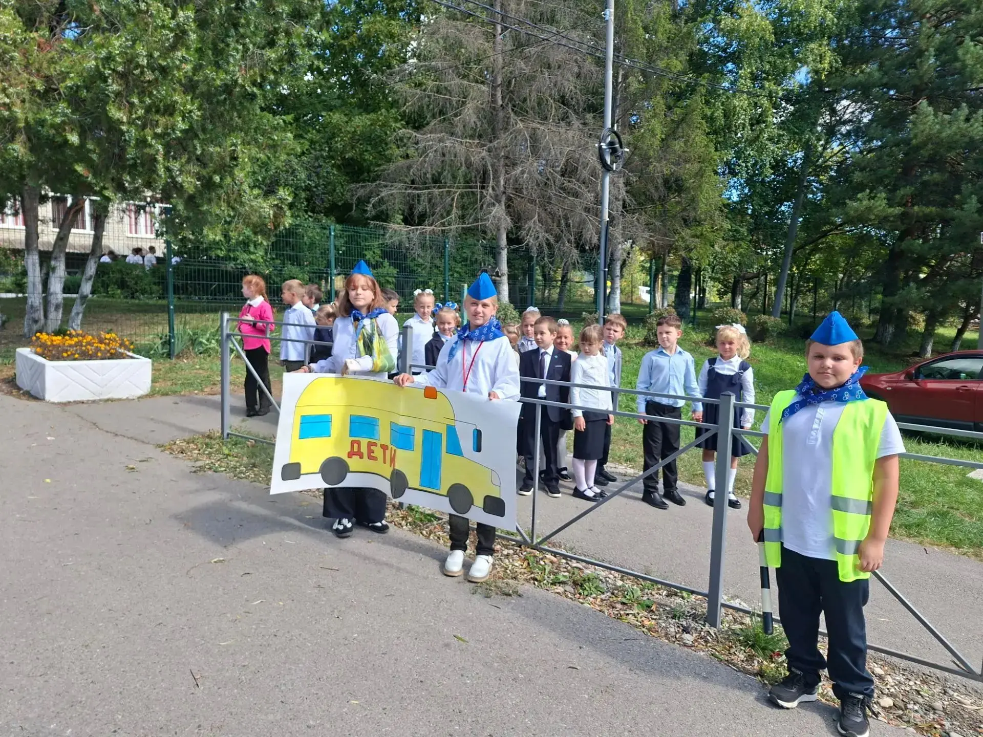 🚦08 сентября в рамках профилактических мероприятий "Внимание! Дети идут в школу!",  ак...