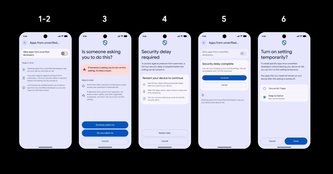 Устанавливать APK-пиратки на Android станет муторнее — Google начала раскатывать новый ...