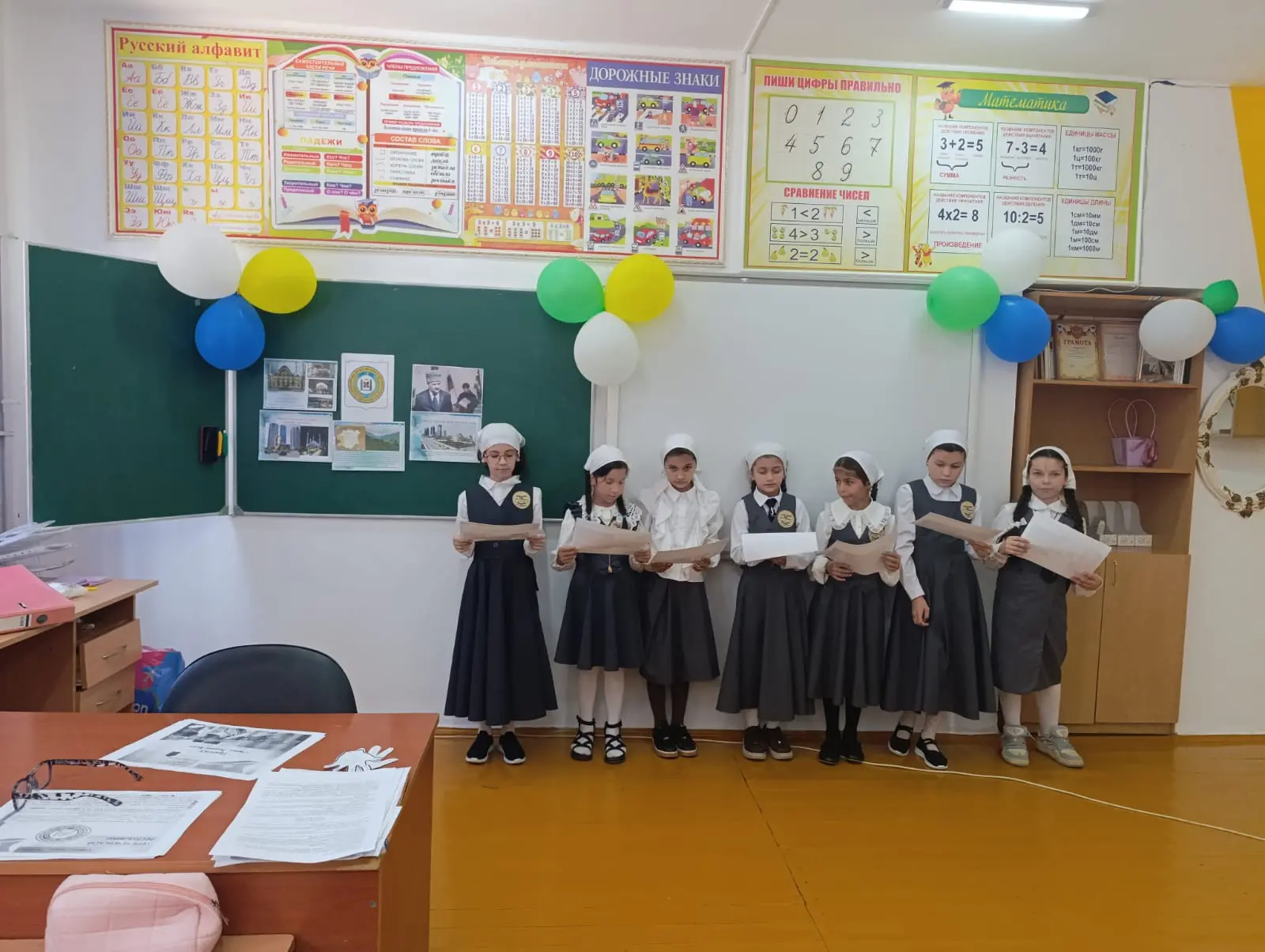 Кл час в 4 А на тему"День Чеченской Республики"
