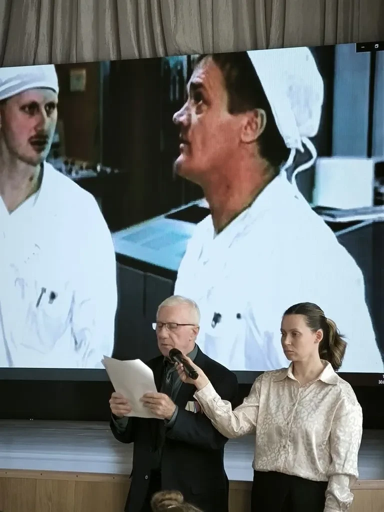 Встреча поколений: память о Чернобыле жива  ✅ Сегодня в гимназии прошла особенная встреча — школьник